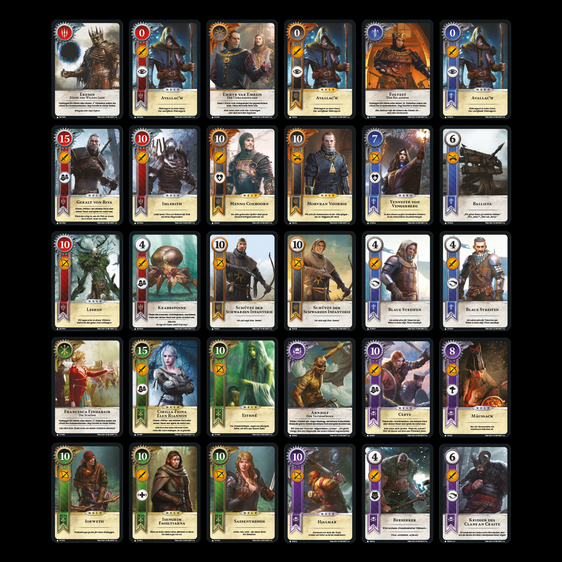 Gwent: The Legendary Card Game cards 2